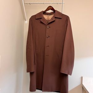 Nordstrom Classic Fit Mens wool coat - Mens size Large
